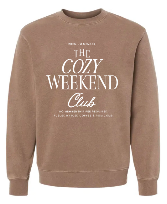 Cozy Weekend Crewneck